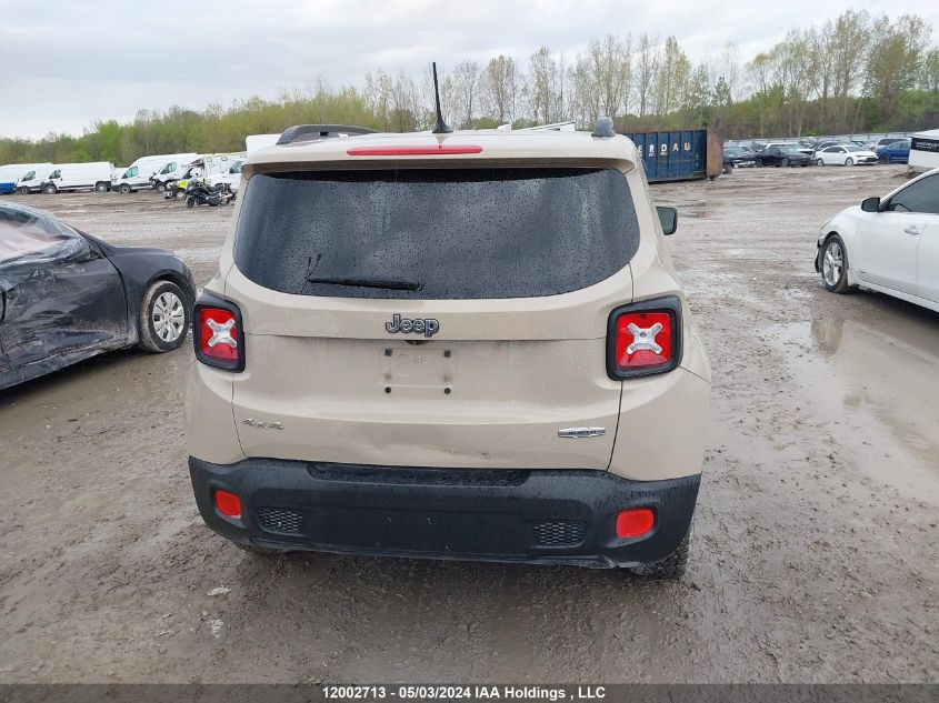 2015 Jeep Renegade Latitude VIN: ZACCJBBT2FPB41264 Lot: 12002713