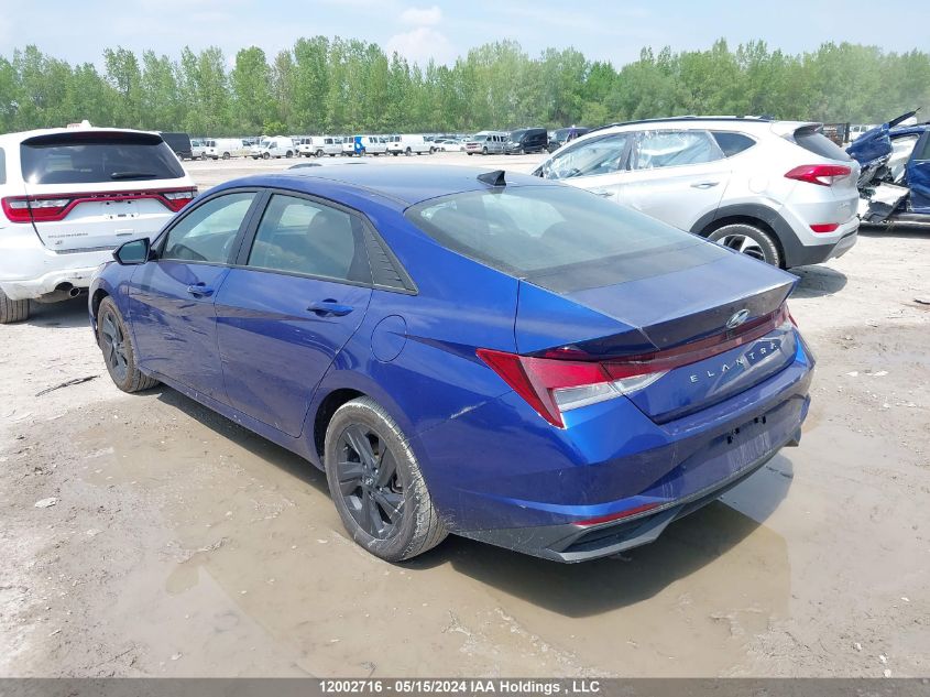 2021 Hyundai Elantra Sel VIN: KMHLM4AG1MU164842 Lot: 12002716