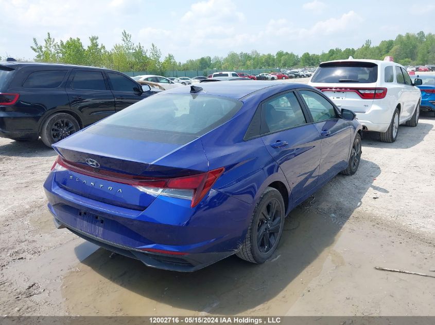 2021 Hyundai Elantra Sel VIN: KMHLM4AG1MU164842 Lot: 12002716