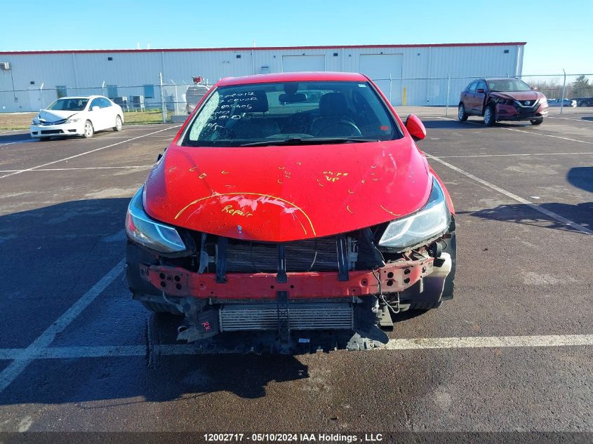 2017 Chevrolet Cruze VIN: 3G1BF5SM1HS605405 Lot: 12002717