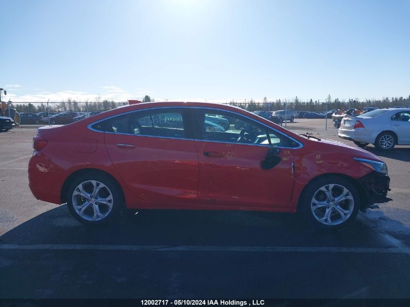 2017 Chevrolet Cruze VIN: 3G1BF5SM1HS605405 Lot: 12002717