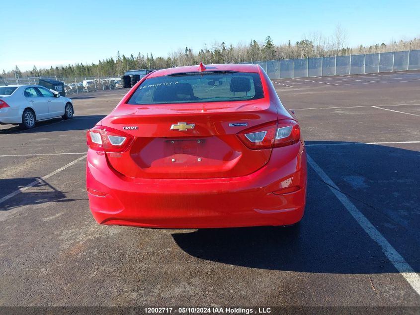 2017 Chevrolet Cruze VIN: 3G1BF5SM1HS605405 Lot: 12002717