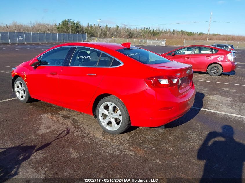 2017 Chevrolet Cruze VIN: 3G1BF5SM1HS605405 Lot: 12002717