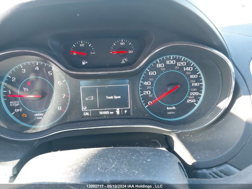 2017 Chevrolet Cruze VIN: 3G1BF5SM1HS605405 Lot: 12002717