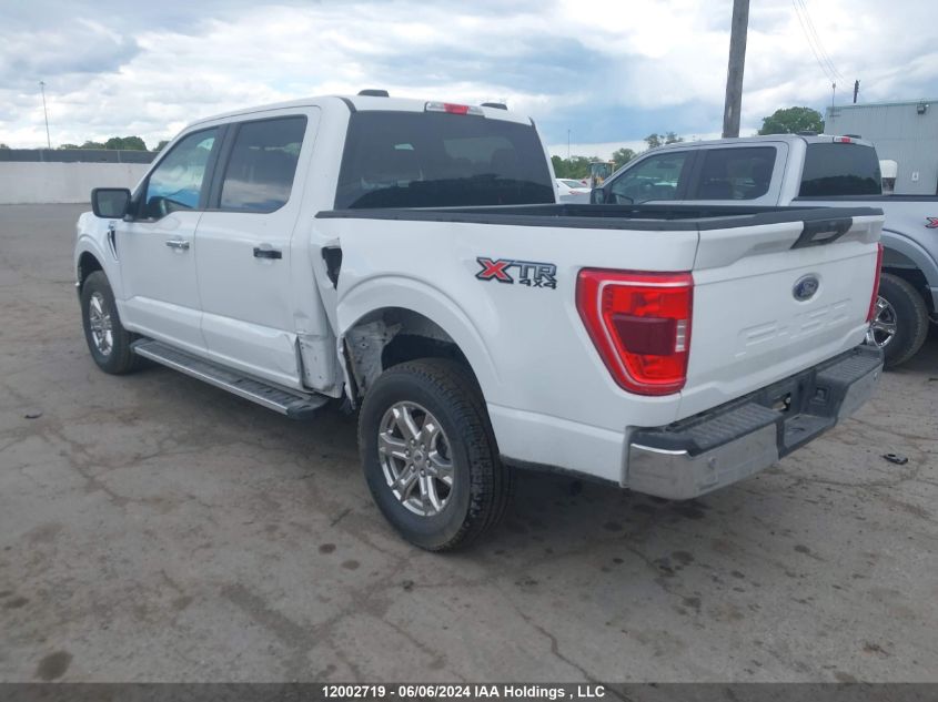 2023 Ford F150 Supercrew VIN: 1FTFW1E52PKE52405 Lot: 12002719