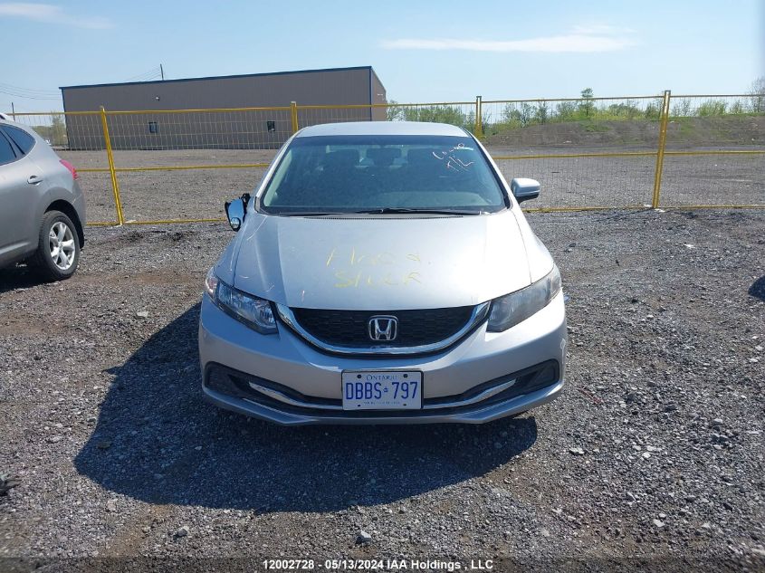 2015 Honda Civic Sedan VIN: 19XFB2F70FE063037 Lot: 12002728