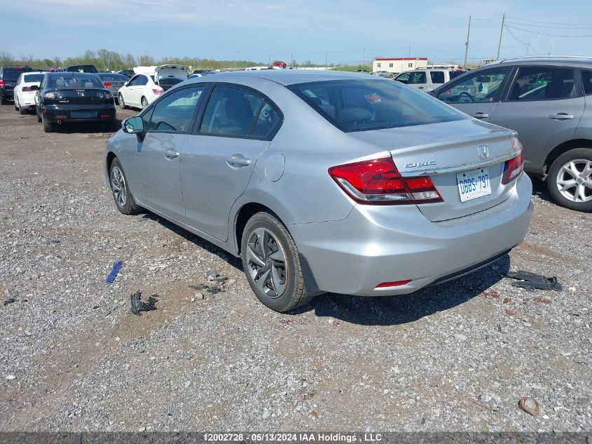 2015 Honda Civic Sedan VIN: 19XFB2F70FE063037 Lot: 12002728