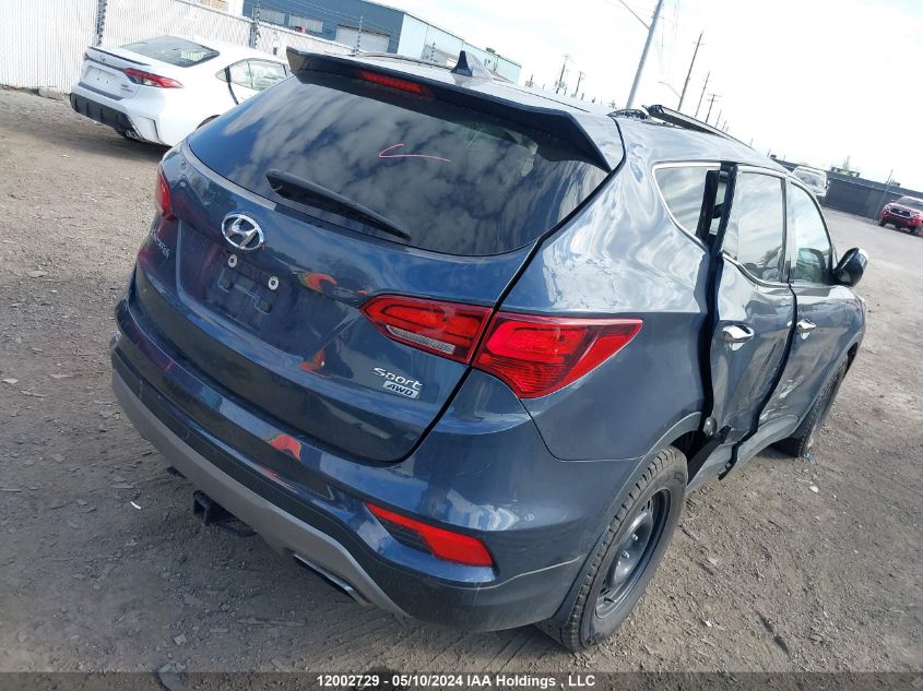 2017 Hyundai Santa Fe Sport 2.4 Luxury VIN: 5NMZUDLB8HH045893 Lot: 12002729