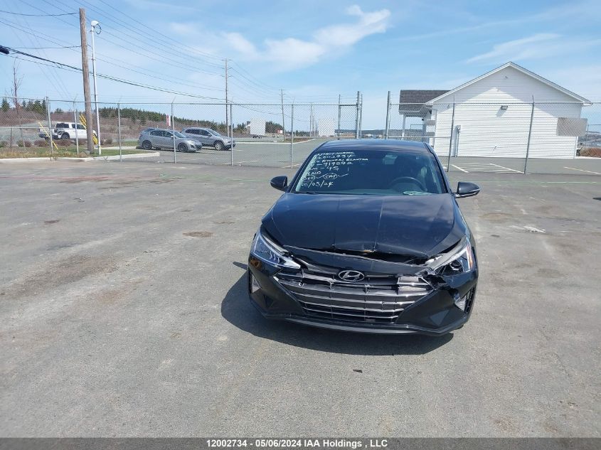 2020 Hyundai Elantra Preferred Auto Ivt VIN: KMHD84LF0LU919572 Lot: 12002734