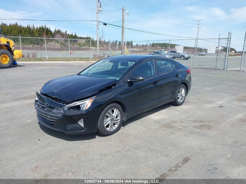 2020 Hyundai Elantra Preferred Auto Ivt VIN: KMHD84LF0LU919572 Lot: 12002734