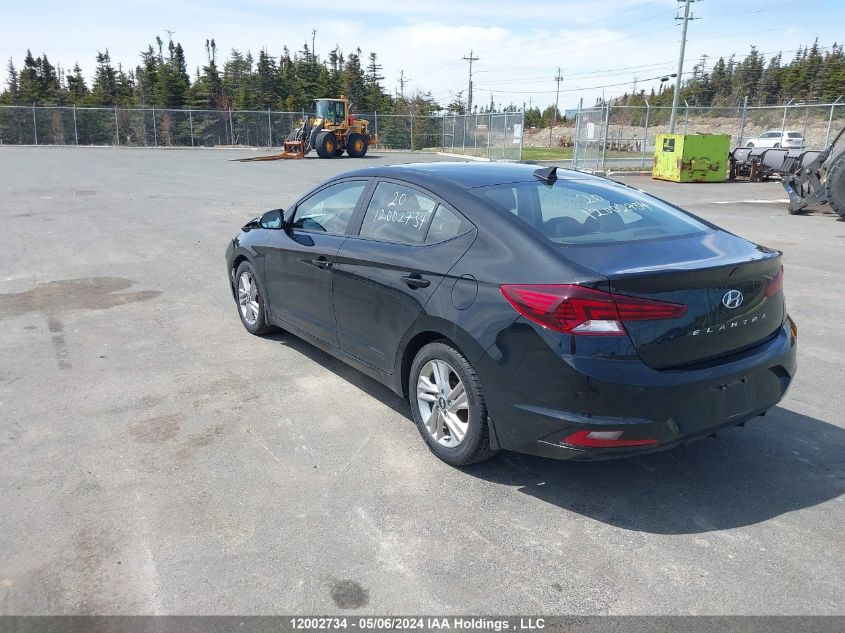 2020 Hyundai Elantra Preferred Auto Ivt VIN: KMHD84LF0LU919572 Lot: 12002734