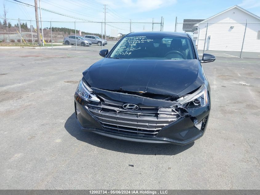 2020 Hyundai Elantra Preferred Auto Ivt VIN: KMHD84LF0LU919572 Lot: 12002734