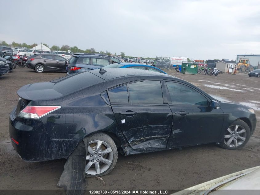 2012 Acura Tl VIN: 19UUA8F55CA801359 Lot: 12002739