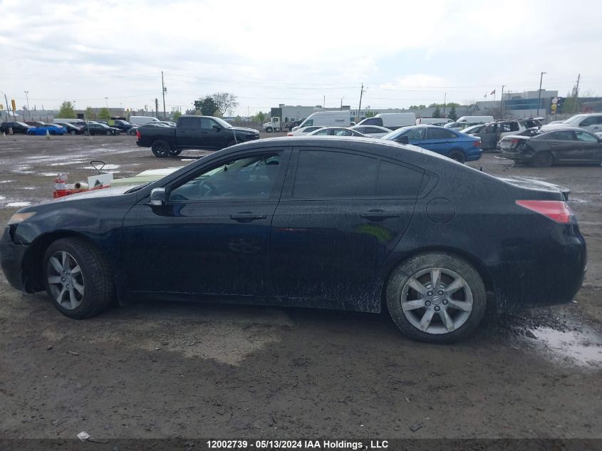 2012 Acura Tl VIN: 19UUA8F55CA801359 Lot: 12002739