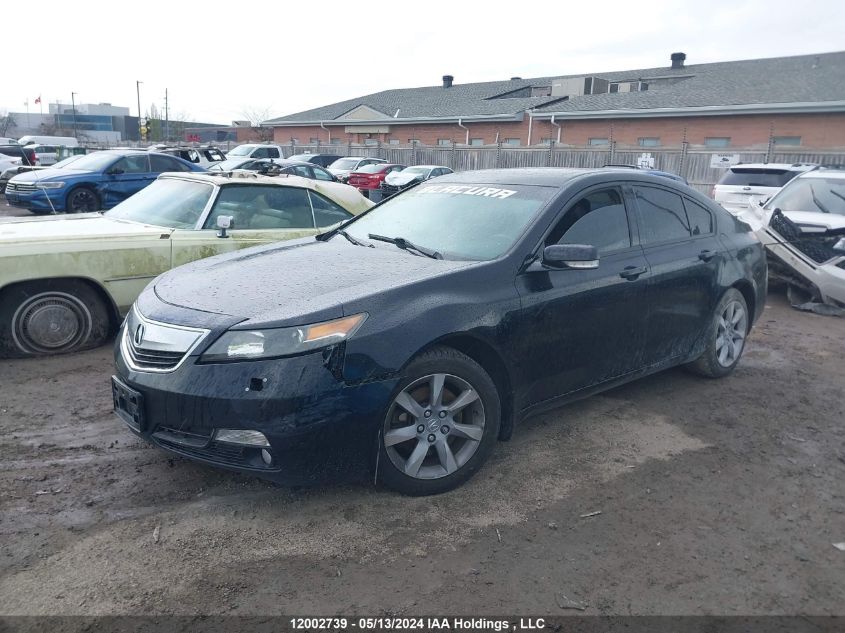 2012 Acura Tl VIN: 19UUA8F55CA801359 Lot: 12002739