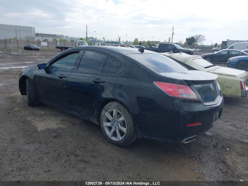 2012 Acura Tl VIN: 19UUA8F55CA801359 Lot: 12002739