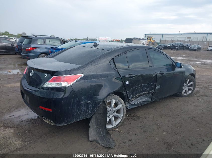 2012 Acura Tl VIN: 19UUA8F55CA801359 Lot: 12002739