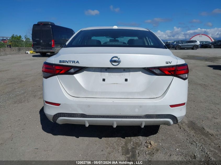 2021 Nissan Sentra Sv Xtronic Cvt VIN: 3N1AB8CV1MY202512 Lot: 12002756