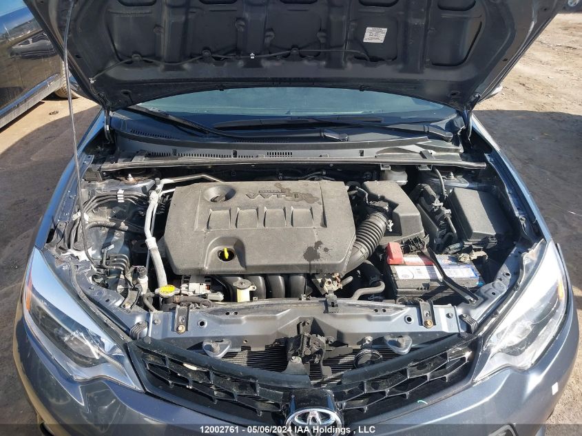 2015 Toyota Corolla L/Le/Le Pls/Prm/S/S Pls VIN: 2T1BURHE0FC326963 Lot: 12002761