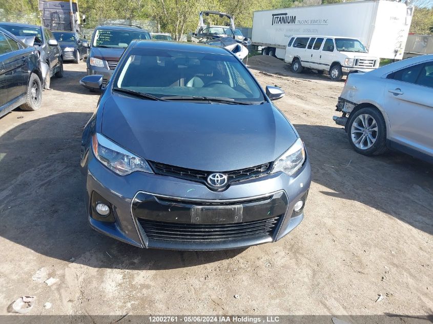 2015 Toyota Corolla L/Le/Le Pls/Prm/S/S Pls VIN: 2T1BURHE0FC326963 Lot: 12002761