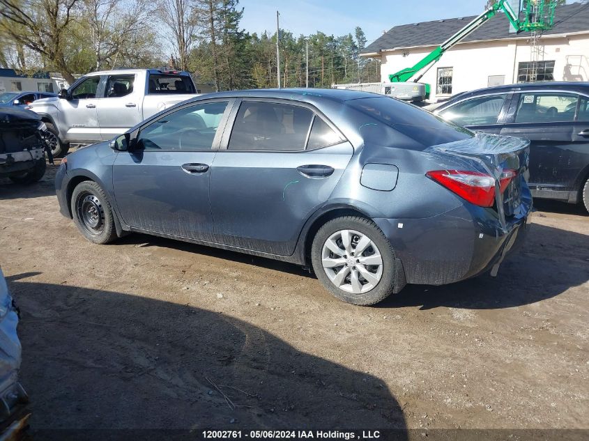 2015 Toyota Corolla L/Le/Le Pls/Prm/S/S Pls VIN: 2T1BURHE0FC326963 Lot: 12002761