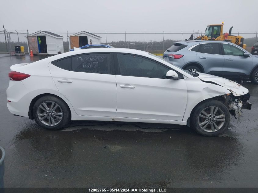 2017 Hyundai Elantra Se/Value/Limited VIN: KMHD84LF6HU374551 Lot: 12002765