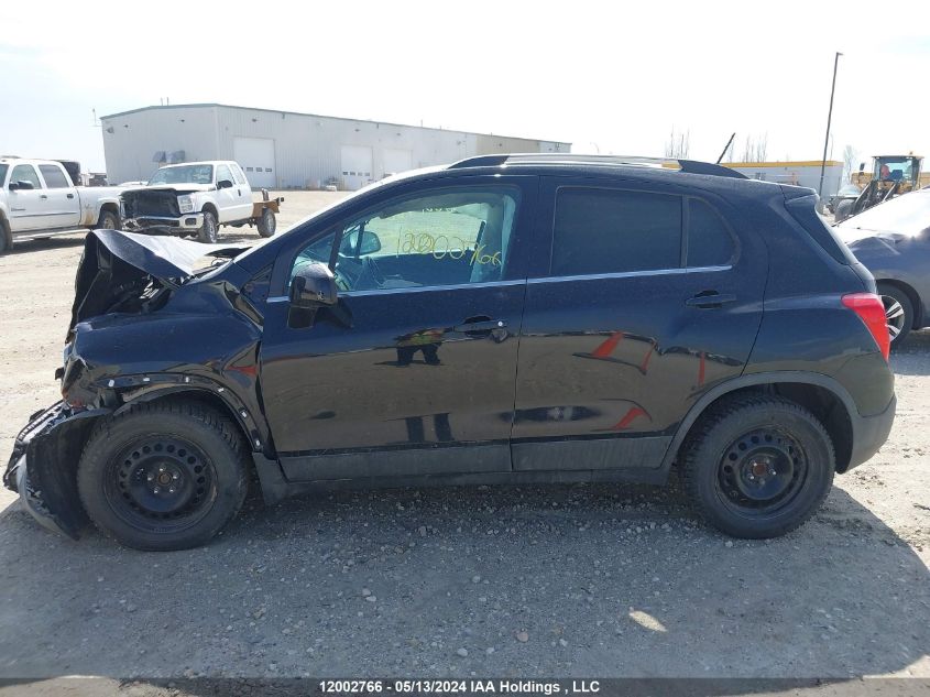 2016 Chevrolet Trax VIN: 3GNCJLSBXGL255365 Lot: 12002766