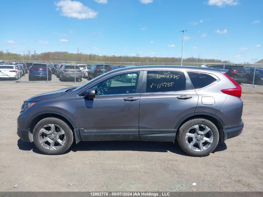 2019 Honda Cr-V VIN: 2HKRW2H54KH115935 Lot: 12002775