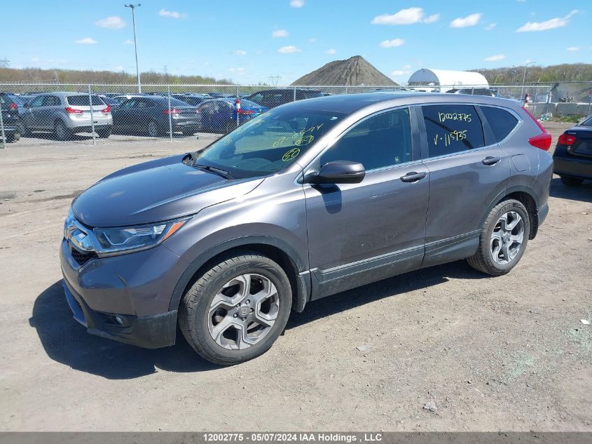 2019 Honda Cr-V VIN: 2HKRW2H54KH115935 Lot: 12002775