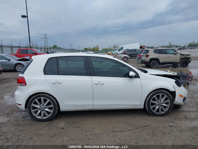 2013 Volkswagen Golf VIN: WVWDA7AJXDW043519 Lot: 12002780