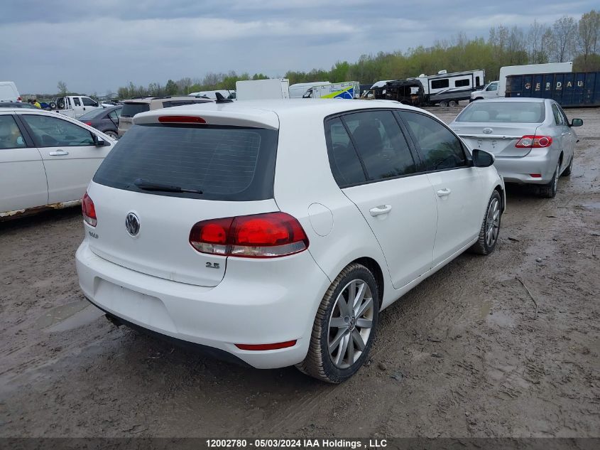 2013 Volkswagen Golf VIN: WVWDA7AJXDW043519 Lot: 12002780