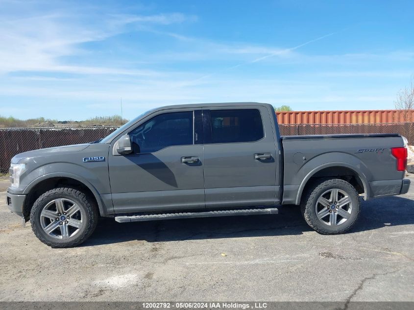 2018 Ford F-150 Lariat VIN: 1FTEW1EP1JFD97569 Lot: 12002792