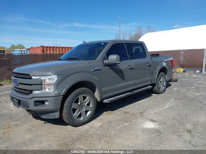 2018 Ford F-150 Lariat VIN: 1FTEW1EP1JFD97569 Lot: 12002792