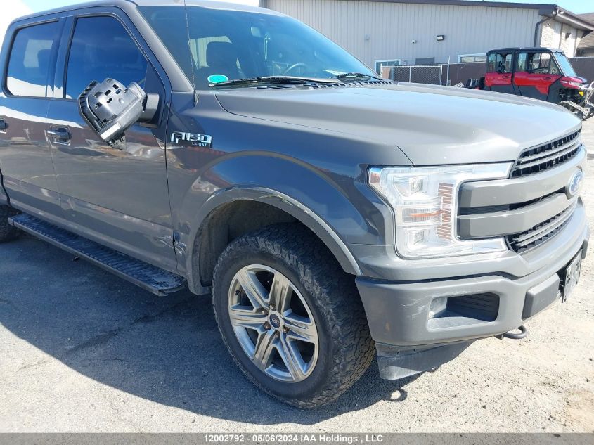 2018 Ford F-150 Lariat VIN: 1FTEW1EP1JFD97569 Lot: 12002792