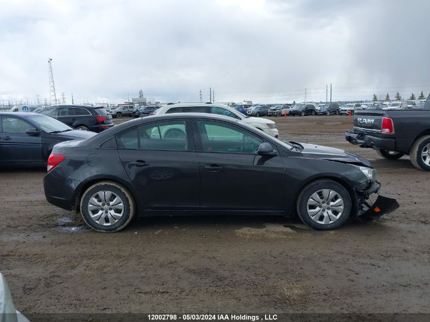 2014 Chevrolet Cruze VIN: 1G1PL5SHXE7395057 Lot: 12002798