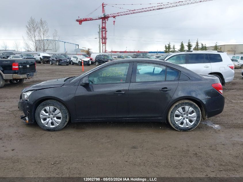 2014 Chevrolet Cruze VIN: 1G1PL5SHXE7395057 Lot: 12002798