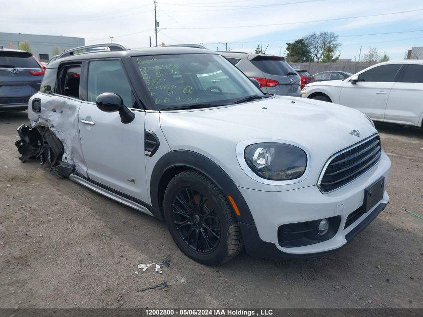 2019 Mini Countryman VIN: WMZYV5C5XK3F58841 Lot: 12002800