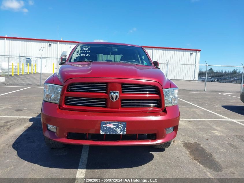 2012 Ram 1500 Sport VIN: 1C6RD7MT3CS337478 Lot: 12002803