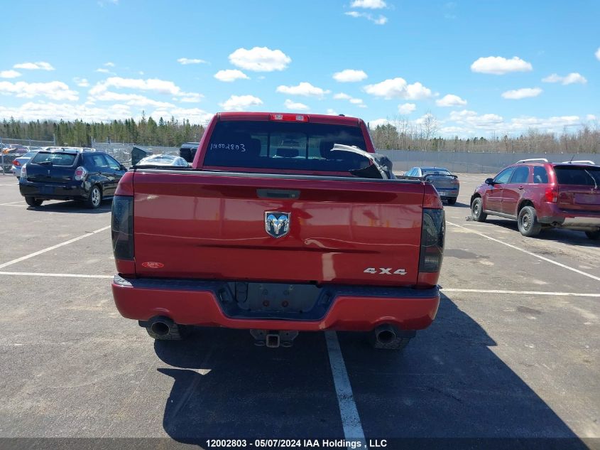 2012 Ram 1500 Sport VIN: 1C6RD7MT3CS337478 Lot: 12002803