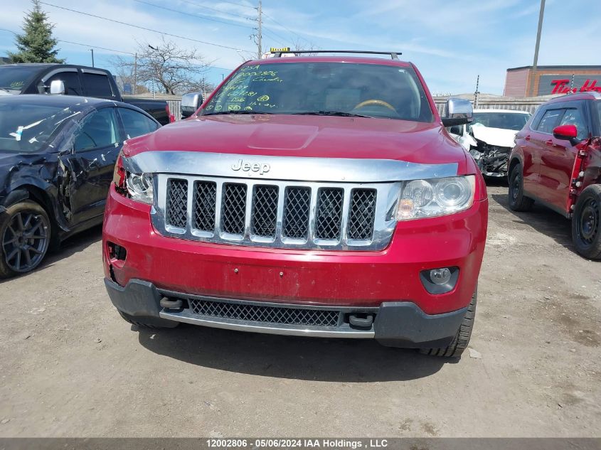 2011 Jeep Grand Cherokee Overland VIN: 1J4RR6GT5BC607281 Lot: 12002806