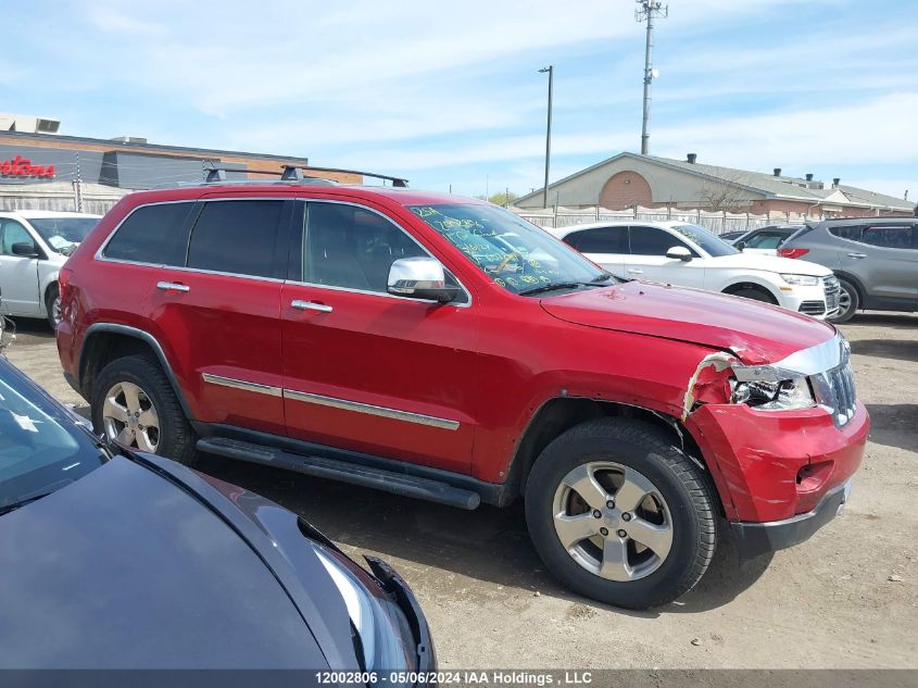 2011 Jeep Grand Cherokee Overland VIN: 1J4RR6GT5BC607281 Lot: 12002806