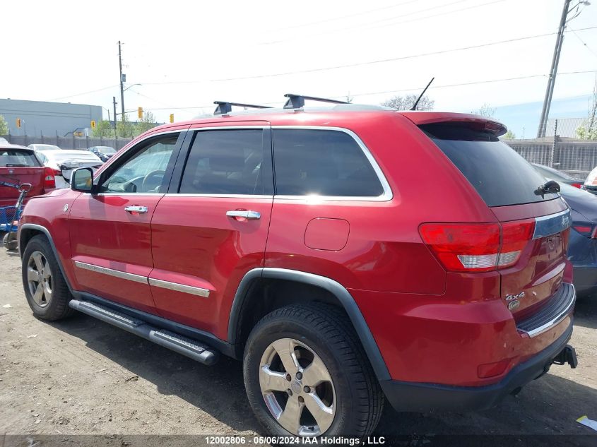 2011 Jeep Grand Cherokee Overland VIN: 1J4RR6GT5BC607281 Lot: 12002806