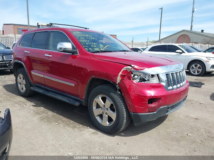 2011 Jeep Grand Cherokee Overland VIN: 1J4RR6GT5BC607281 Lot: 12002806