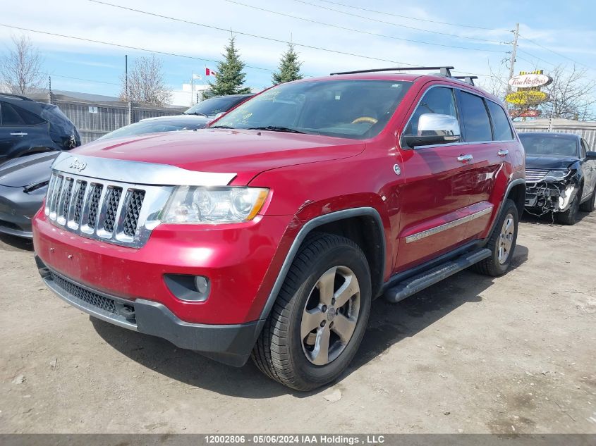 2011 Jeep Grand Cherokee Overland VIN: 1J4RR6GT5BC607281 Lot: 12002806