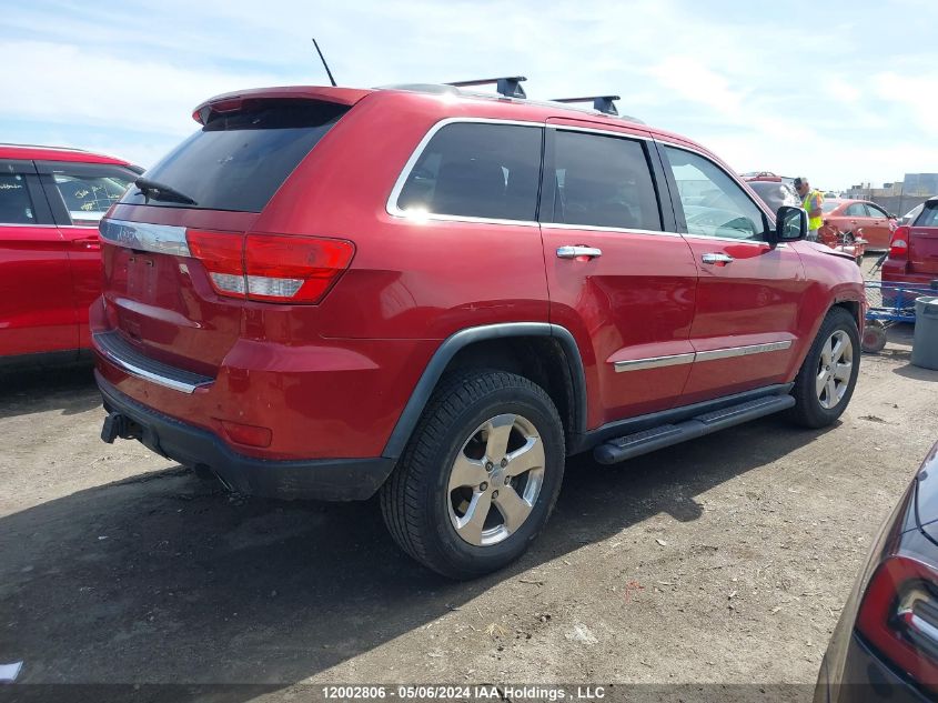 2011 Jeep Grand Cherokee Overland VIN: 1J4RR6GT5BC607281 Lot: 12002806