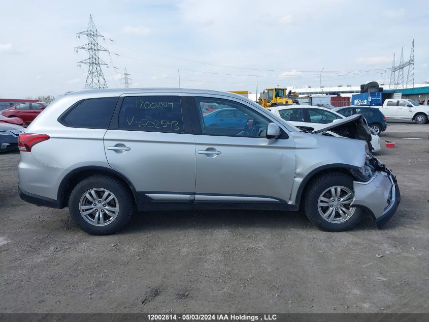 2020 Mitsubishi Outlander VIN: JA4AZ2A3XLZ602543 Lot: 12002814