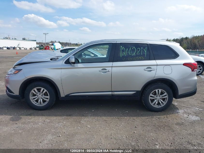 2020 Mitsubishi Outlander VIN: JA4AZ2A3XLZ602543 Lot: 12002814