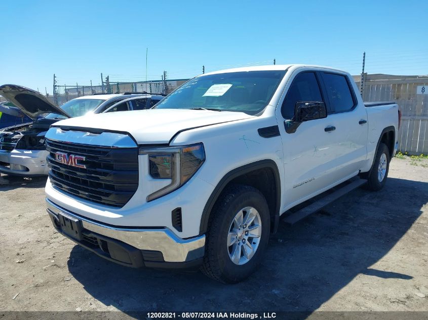 2022 GMC Sierra 1500 VIN: 1GTPUAEK8NZ585609 Lot: 12002821