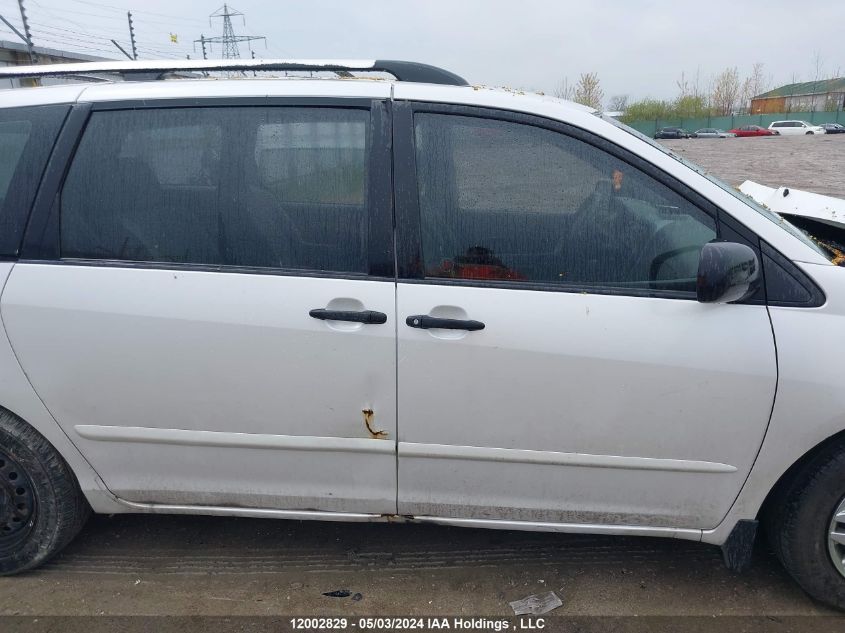 2008 Toyota Sienna Ce VIN: 5TDZK29C38S205735 Lot: 12002829