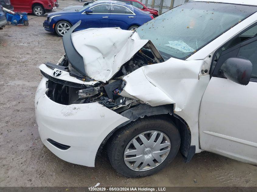 2008 Toyota Sienna Ce VIN: 5TDZK29C38S205735 Lot: 12002829